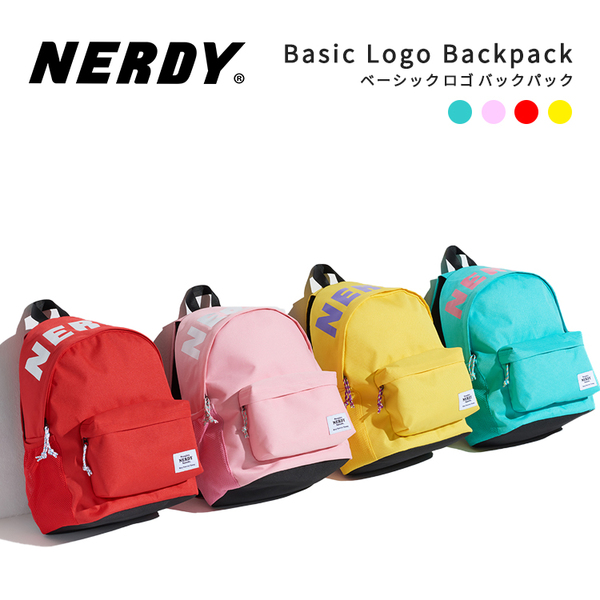 NERDY ノルディ Basic Logo Backpack バックパック
