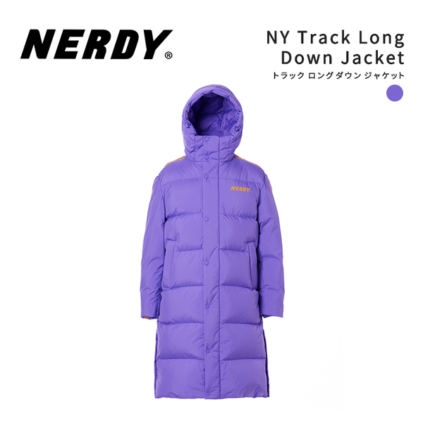 NERDY ノルディNY Track Long Down Jacket