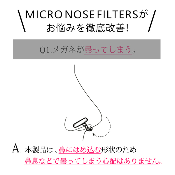 MICRO MOSE FILTERS 鼻用フィルター 3M